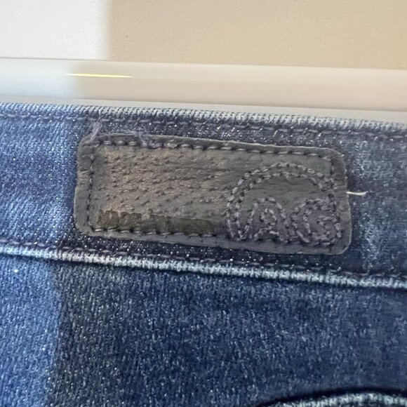 AG Adriano Goldschmied Jeans Womens 28 R Blue The Zip Skinny Zipper Stretch - Picture 15 of 16